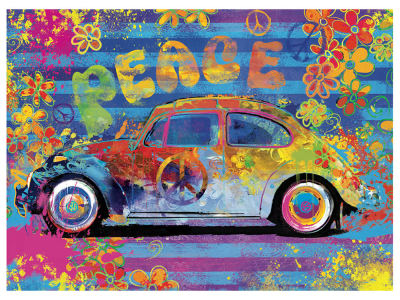VW BEETLE SPLASH BUG 550p *Tin