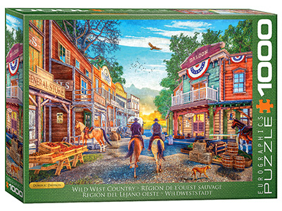 WILD WEST COUNTRY 1000pc