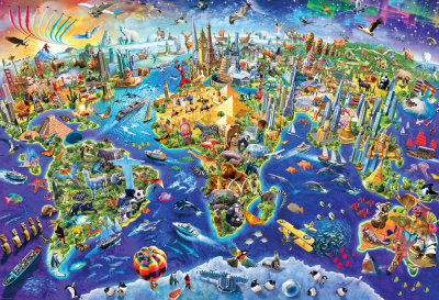 CRAZY WORLD 2000pc