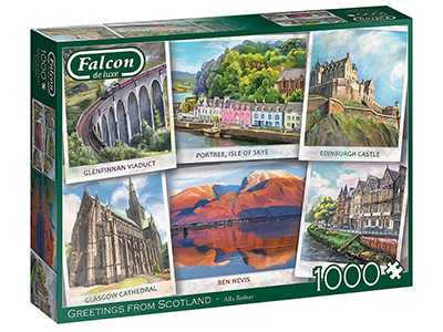 GREETINGS FROM SCOTLAND 1000pc