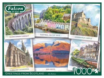 GREETINGS FROM SCOTLAND 1000pc