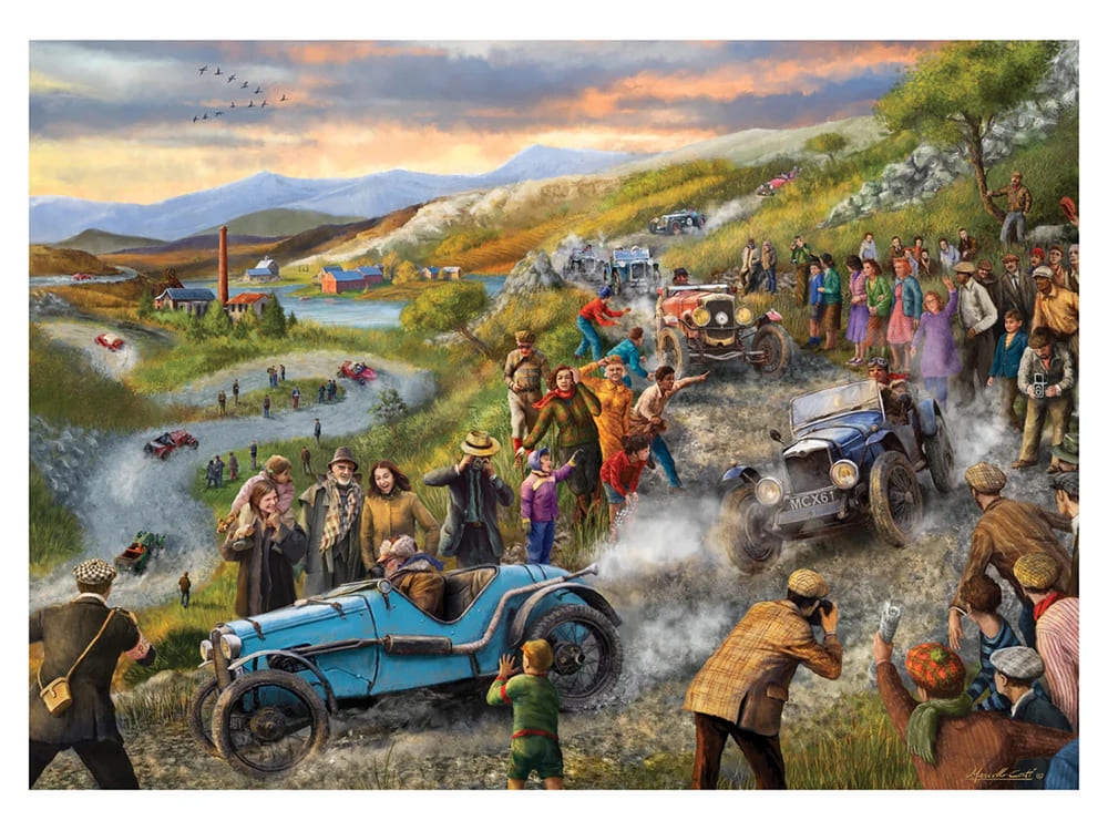 VINTAGE CAR RALLY 1000pc