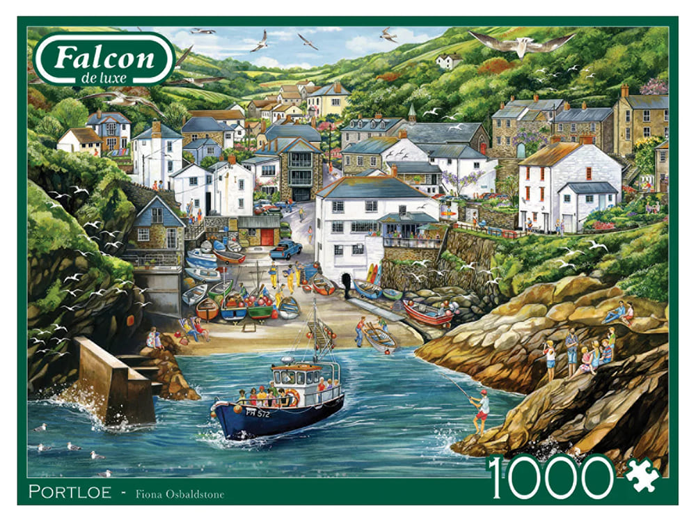 PORTLOE HARBOUR 1000pc