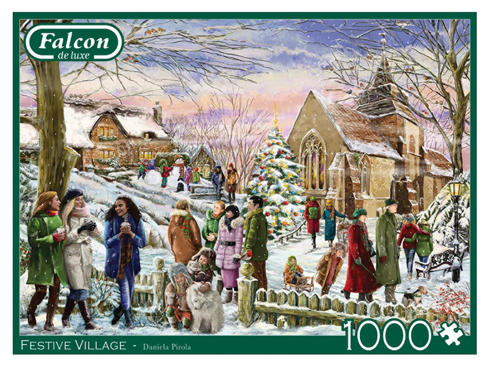 FESTIVE VILLAGE 1000pc