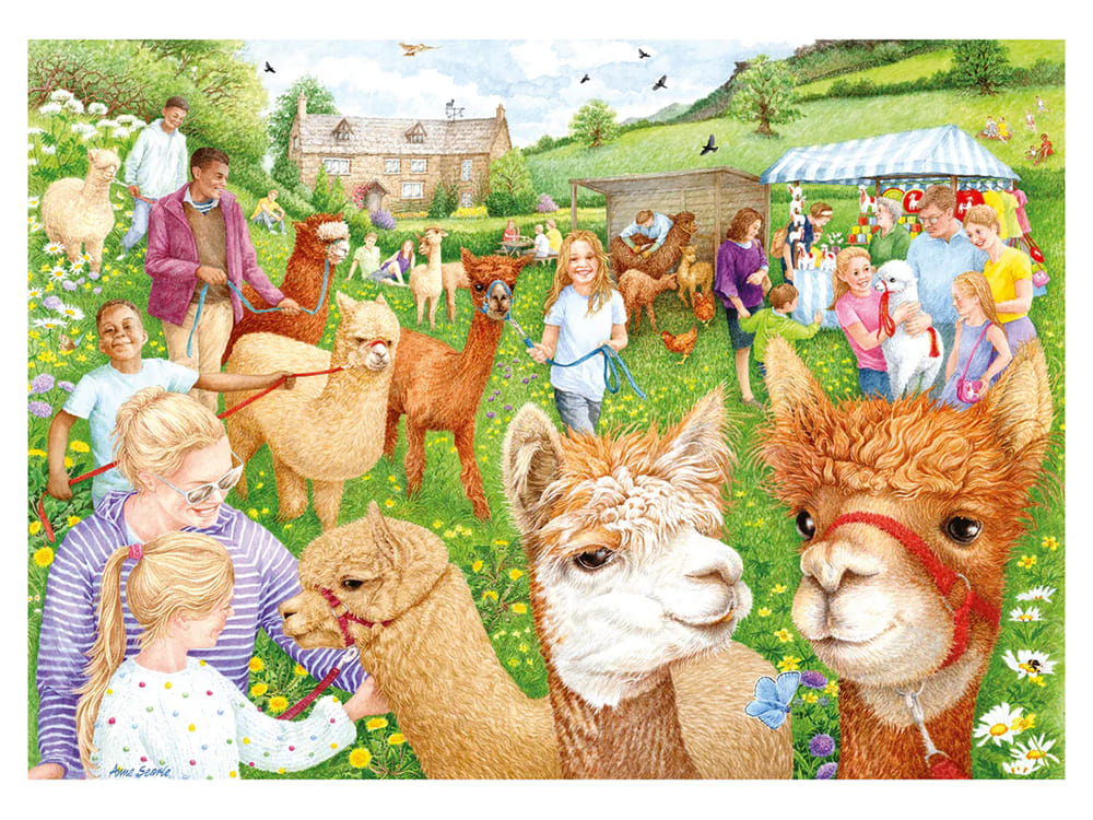 THE ALPACA FARM 1000pc