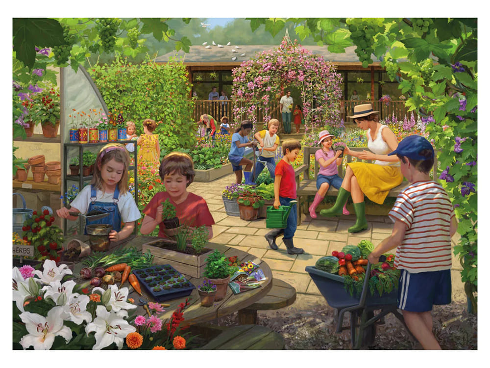 THE VEGETABLE GARDEN 1000pc