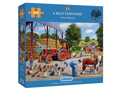 A BUSY FARMYARD 500pc