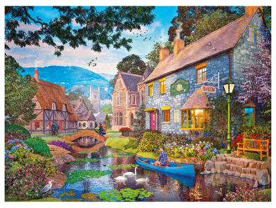 TEA ON THE RIVER 500pc