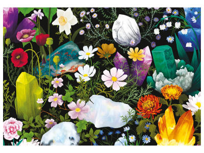 CRYSTAL HEALING 500pc