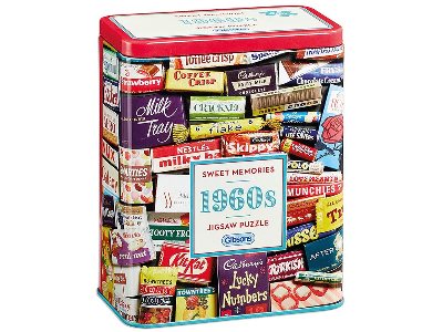 1960s SWEET MEMORIES TIN 500pc 1960s SWEET MEMORIES TIN 500pc