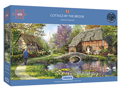 COTTAGE BY THE BROOK 636pc