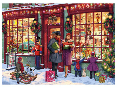 CHRISTMAS TOY SHOP 1000pc CHRISTMAS TOY SHOP 1000pc