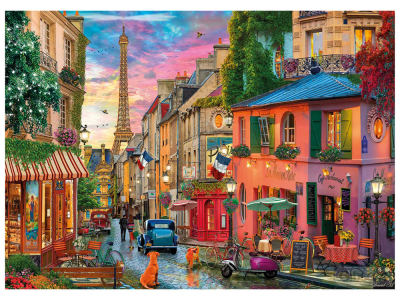 SUNSET OVER PARIS 1000pc