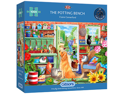 THE POTTING BENCH 1000pc