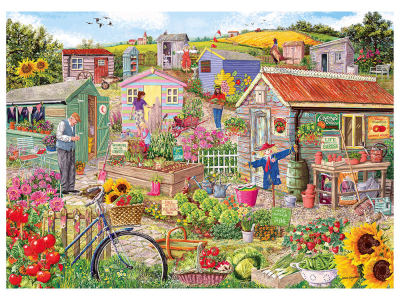 LIFE ON THE ALLOTMENT 1000pc