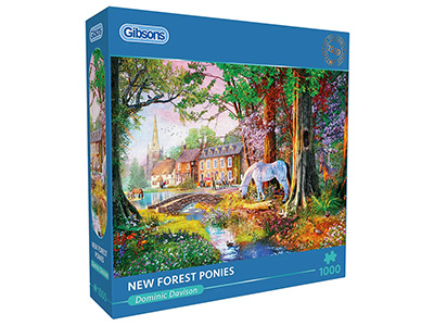 NEW FOREST PONIES 1000pc