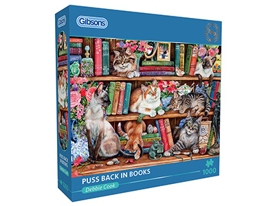 PUSS BACK IN BOOKS 1000pc