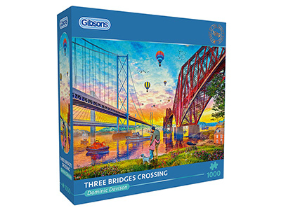 THREE BRIDGES CROSSING 1000pc
