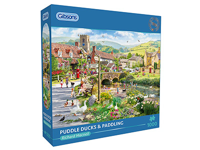 PUDDLE DUCKS & PADDLING 1000pc