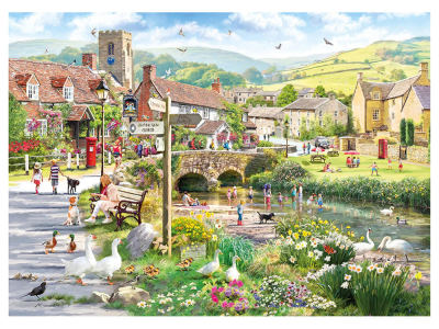 PUDDLE DUCKS & PADDLING 1000pc