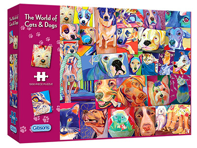 WORLD OF CATS & DOGS 1000pc