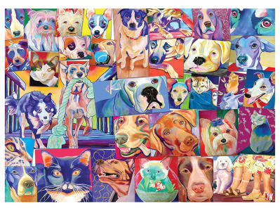 WORLD OF CATS & DOGS 1000pc