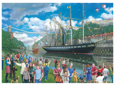 SS GREAT BRITAIN 1000pc