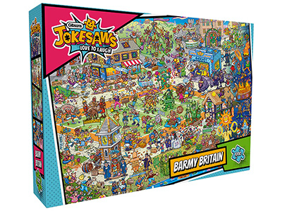 JOKESAWS BARMY BRITAIN 1000pc