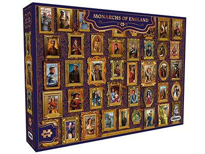 MONARCHS OF ENGLAND 1000pc