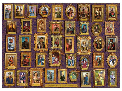 MONARCHS OF ENGLAND 1000pc