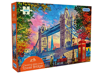 CLEARING SKIES LONDON 1000pc
