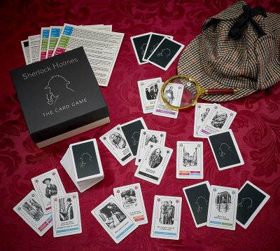 SHERLOCK HOLMES,THE CARD GAME