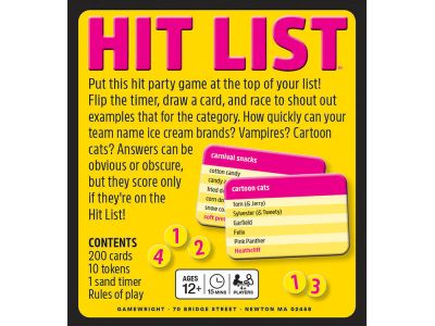 HIT LIST Party Game