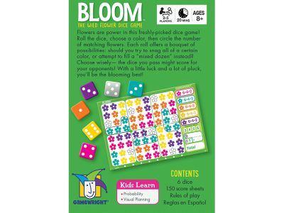 BLOOM Family Dice Game