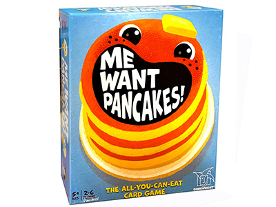 ME WANT PANCAKES Yummy Card Gm