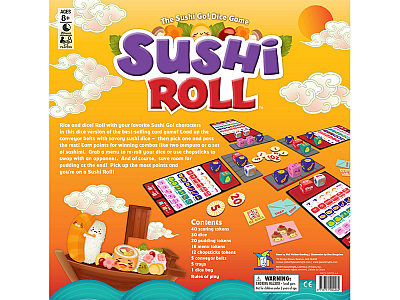 SUSHI ROLL SUSHI GO DICE GAME
