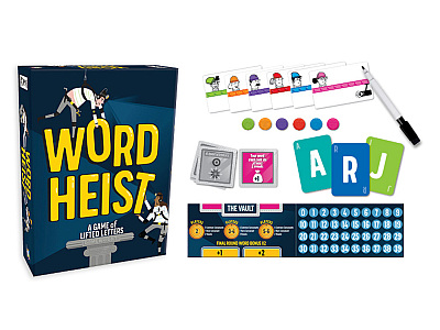 WORD HEIST Lifted Letters Game