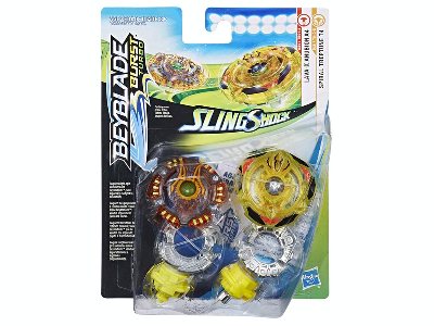 BEYBLADE SLINGSHOT DUAL PACK BEYBLADE SLINGSHOT DUAL PACK