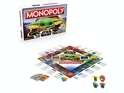 MONOPOLY THE CHILD STAR WARS