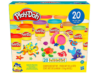 PLAYDOH MULTICOLOR MAGIC PACK