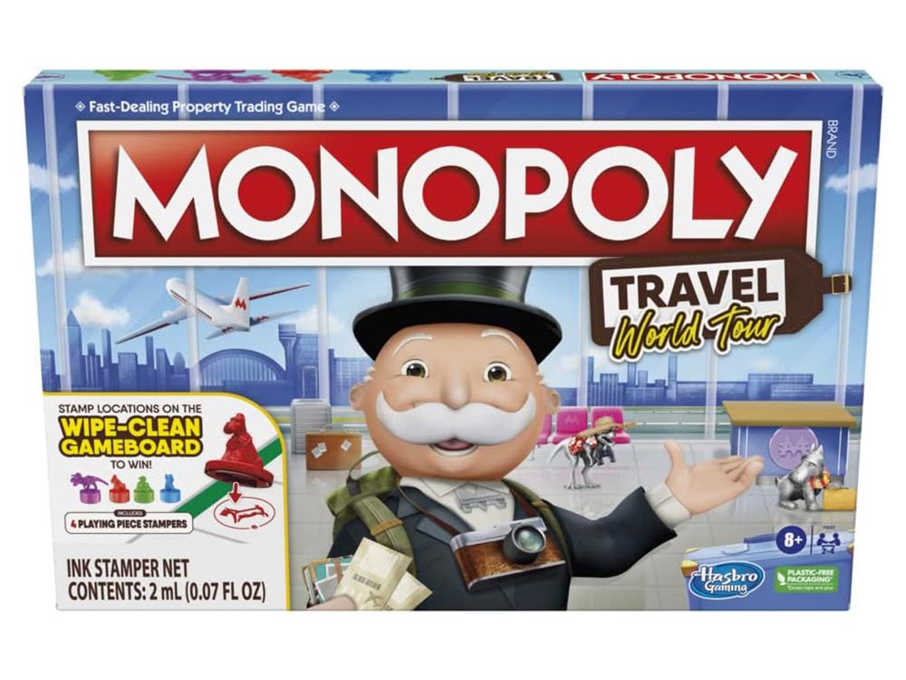 MONOPOLY TRAVEL WORLD TOUR