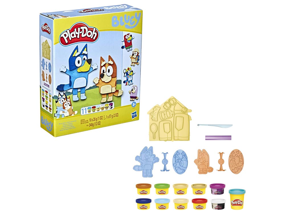 PLAYDOH BLUEY MAKE 'N MASH