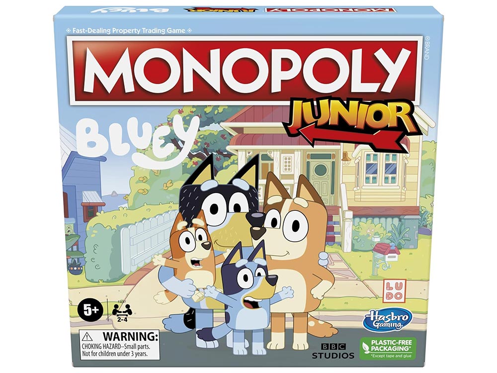 MONOPOLY JUNIOR BLUEY