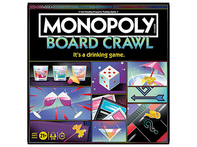 MONOPOLY BOARD CRAWL