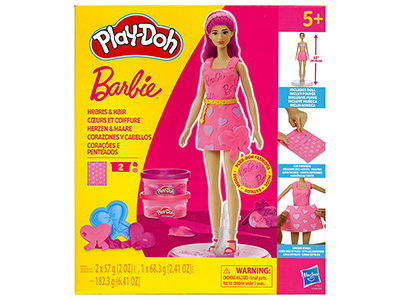 PLAYDOH BARBIE HEARTS & HAIR