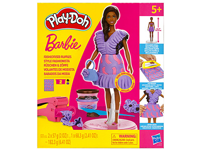 PLAYDOH BARBIE FASHIONISTA