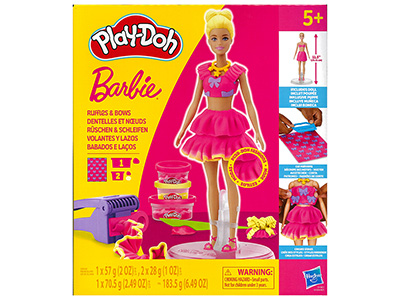 PLAYDOH BARBIE RUFFLES & BOWS
