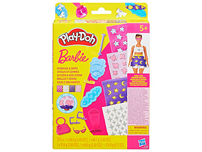 PLAYDOH BARBIE SPARKLES/GEMS