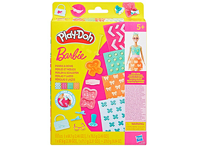 PLAYDOH BARBIE PEARLS & BOWS