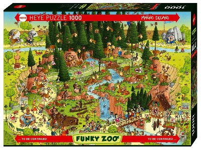 FUNKY ZOO, BLACK FOREST 1000pc